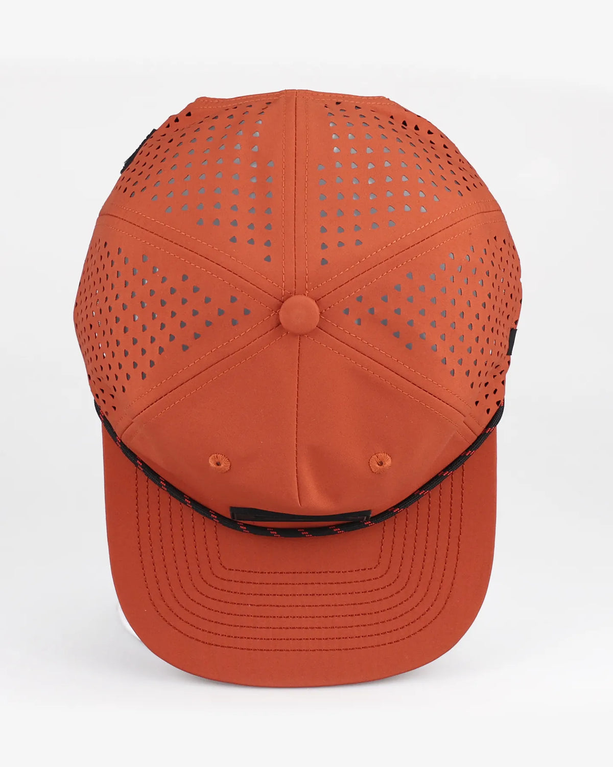 Follow Captain Flat Cap - Red — wakeboarding cap, product image 6