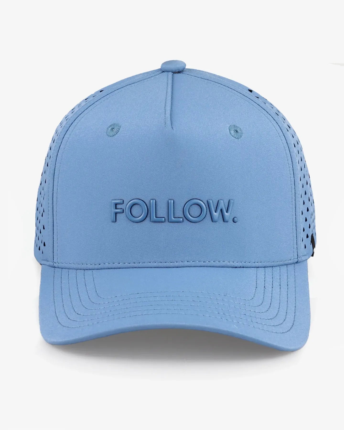 Follow Curved All Day Cap - Slate — wakeboarding cap, product image 2