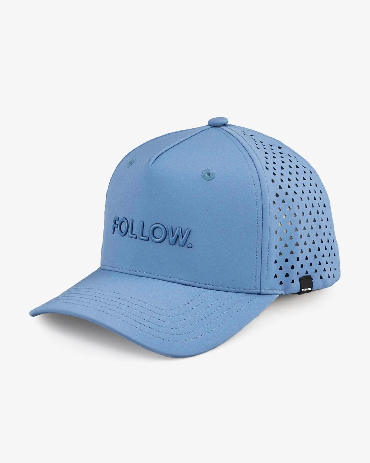 Follow Curved All Day Cap - Slate — wakeboarding cap, product image 3