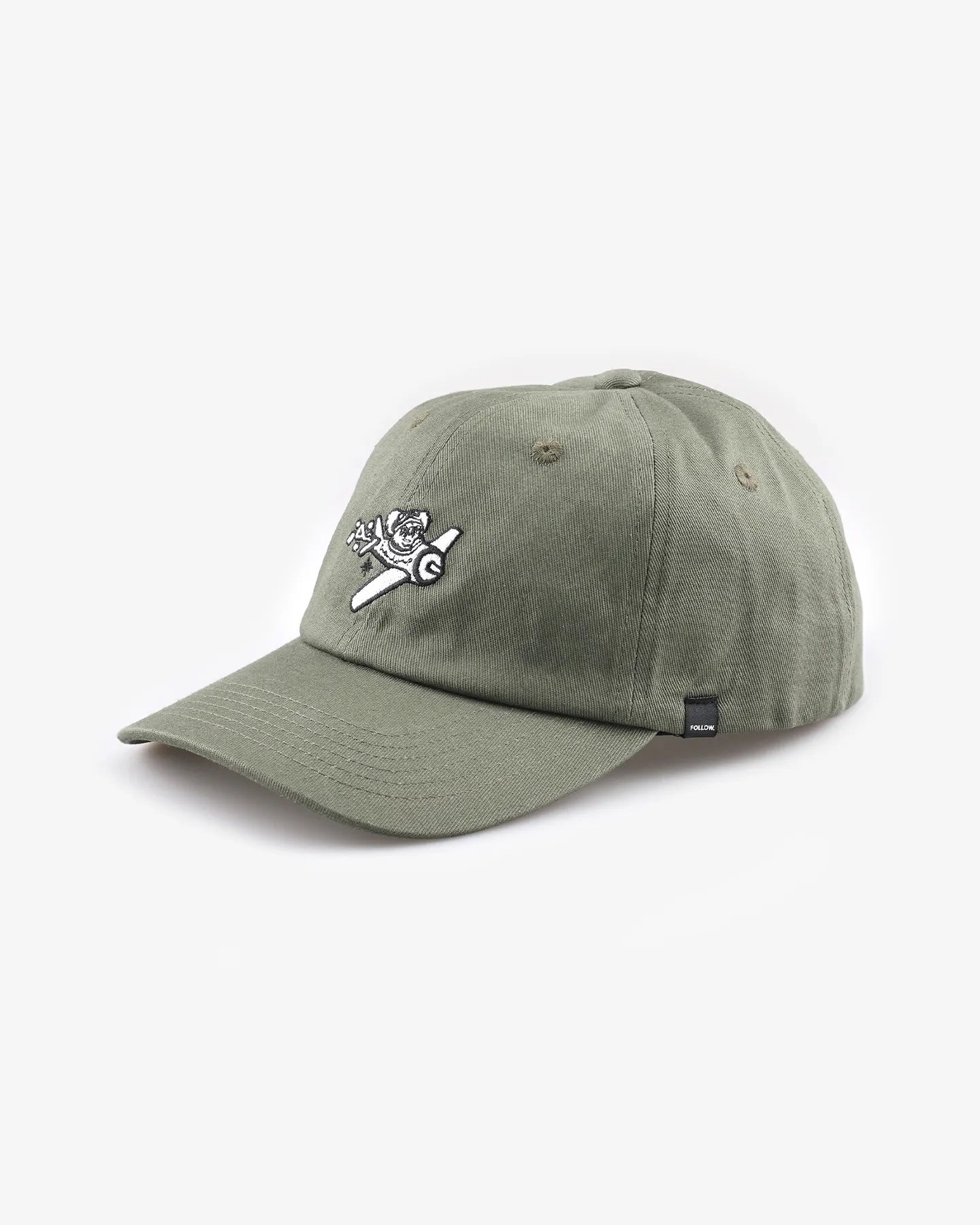 Follow Moment Cap - Olive — wakeboarding cap, product image 3