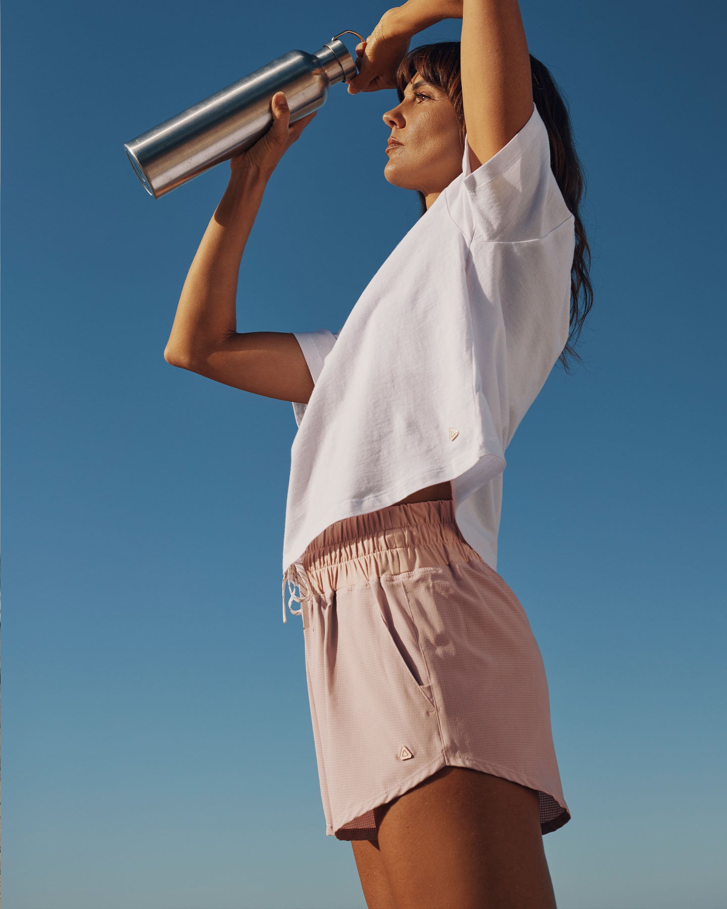 Follow Maven Shorts - Pastel Pink Lifestyle 5