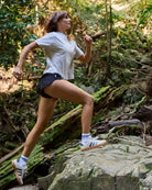 Follow Odessa Board Shorts - Black — women's wakeboard boardshorts, lifestyle view 3