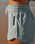 Follow Odessa Board Shorts - Light Petina — women's wakeboard boardshorts, lifestyle view 8
