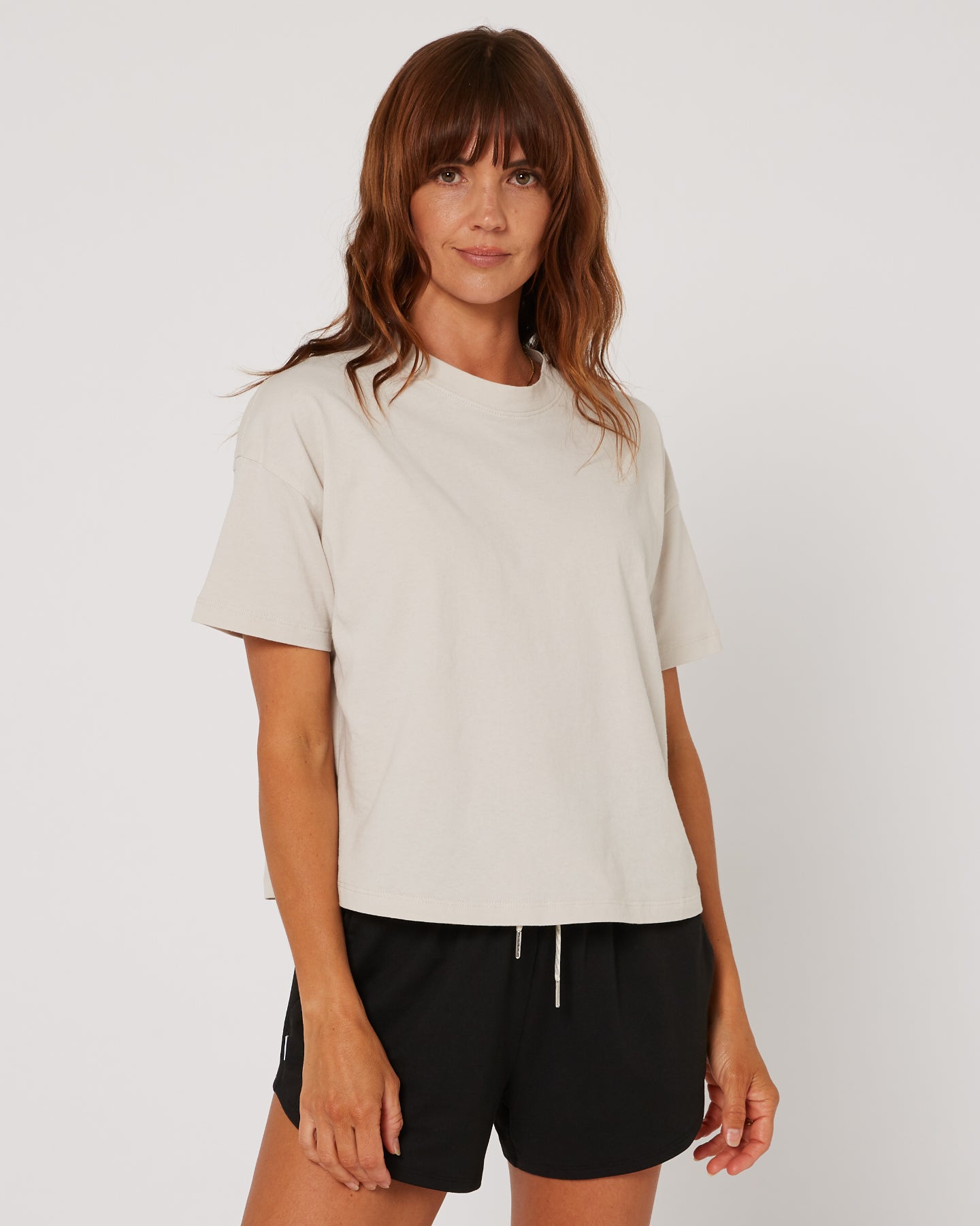 Follow Rhea Oversized Tee - Sand 1