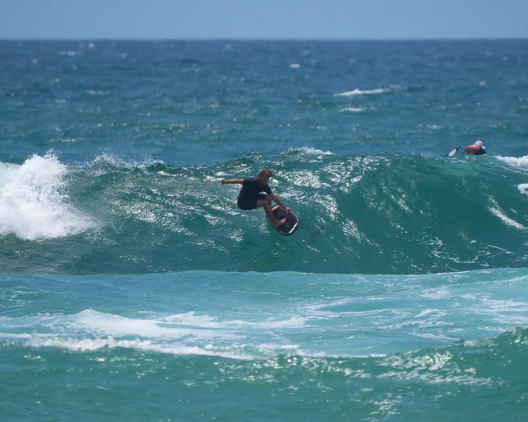 Follow wakeboarding editorial image — wake brand visual asset
