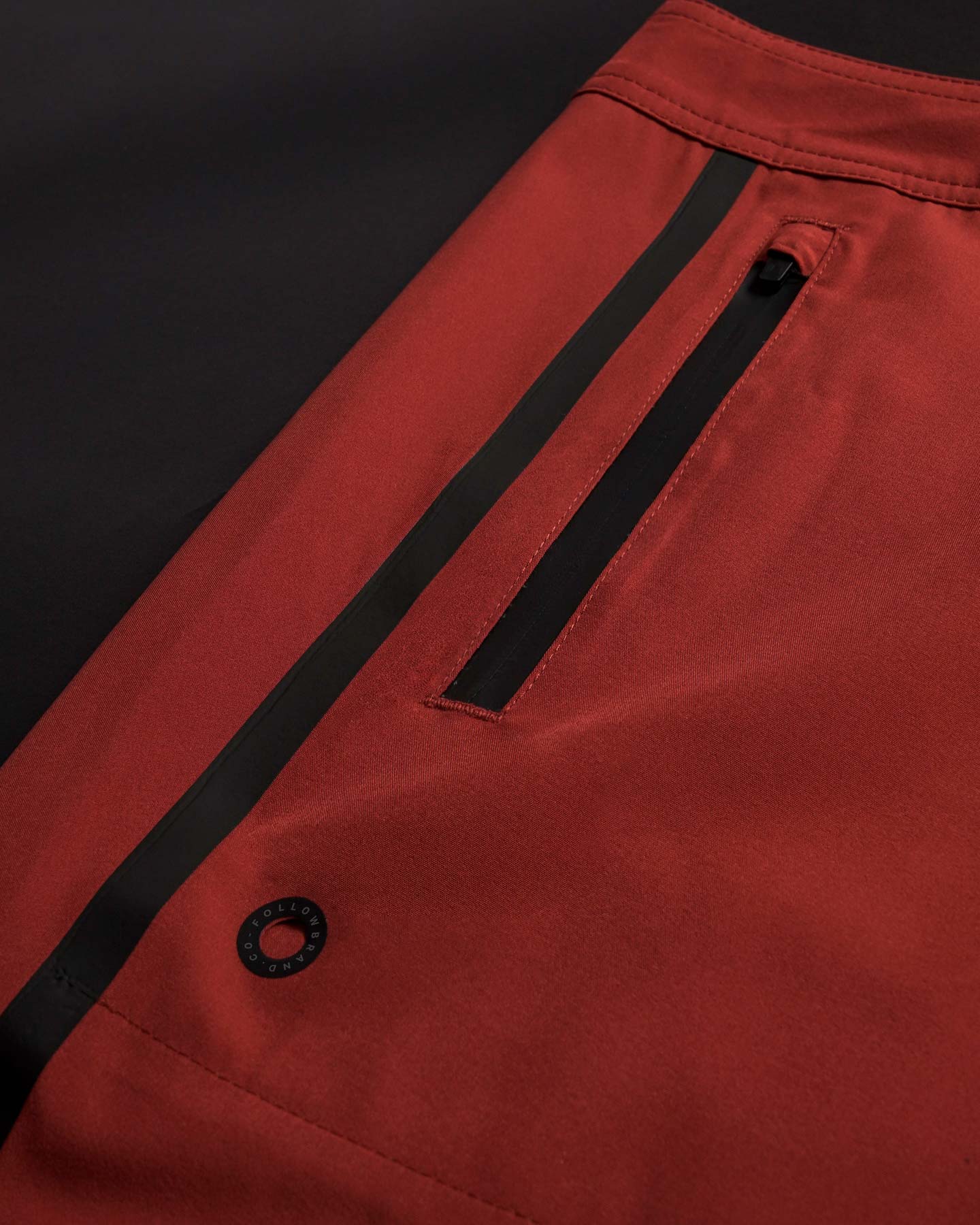 Follow Welded Boardie - Rust — men's wakeboard boardshorts