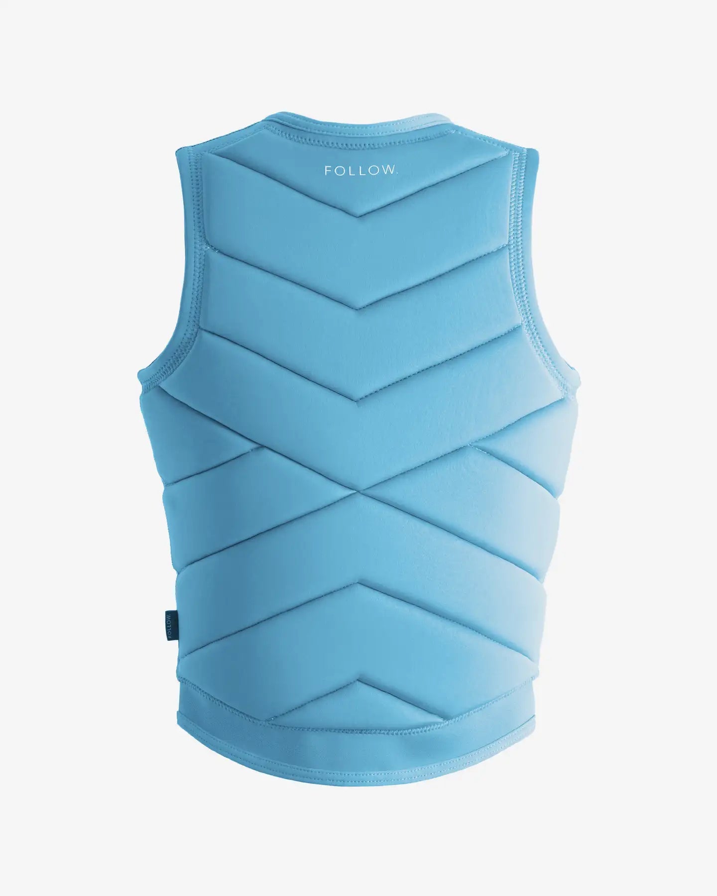 Follow Memphis Impact Vest - Aqua Back