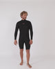 Follow P1 Ocena 2mm Wetty Top - Black 2