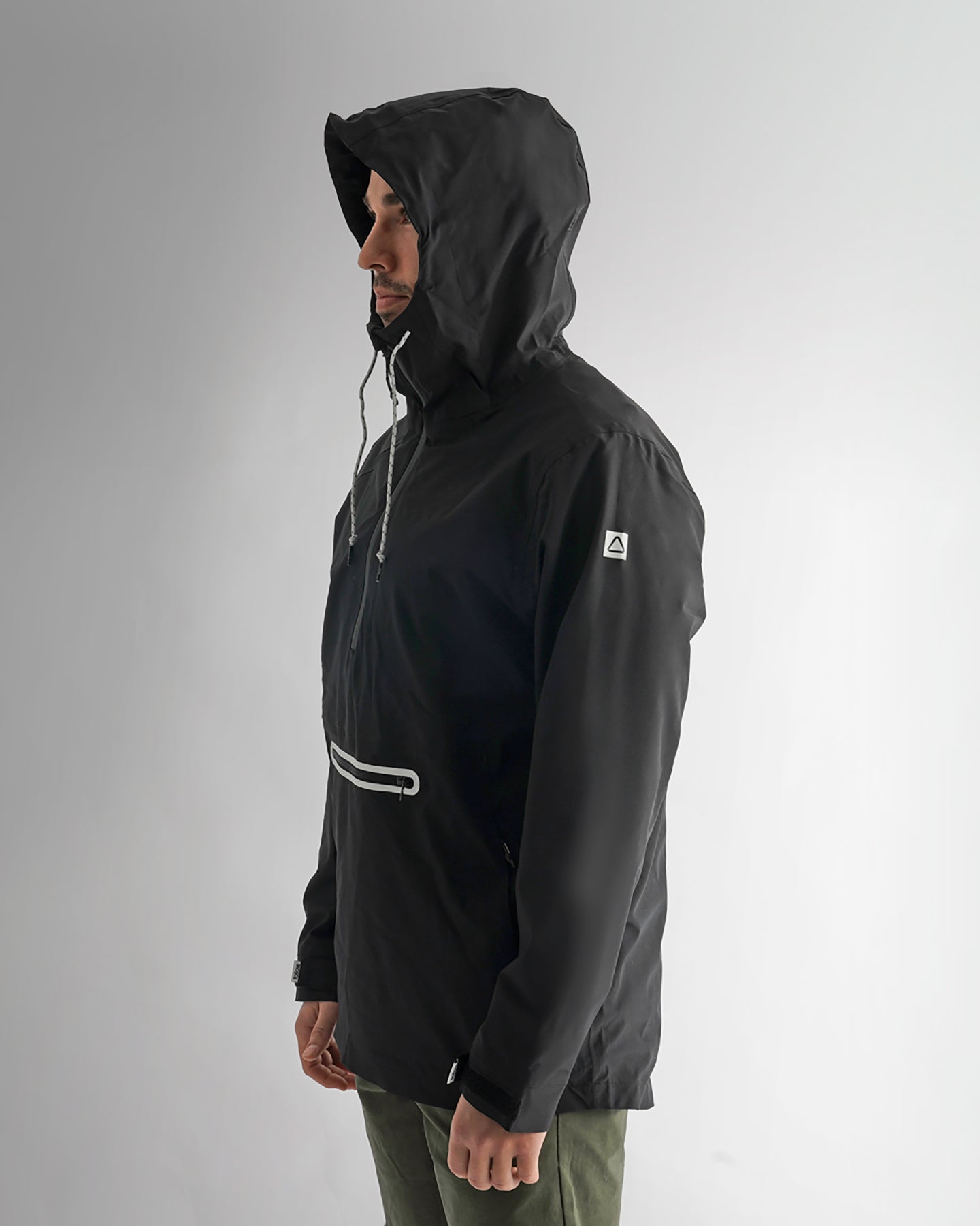 Follow Layer 3.11 Spray Anorak - Black – Follow USA