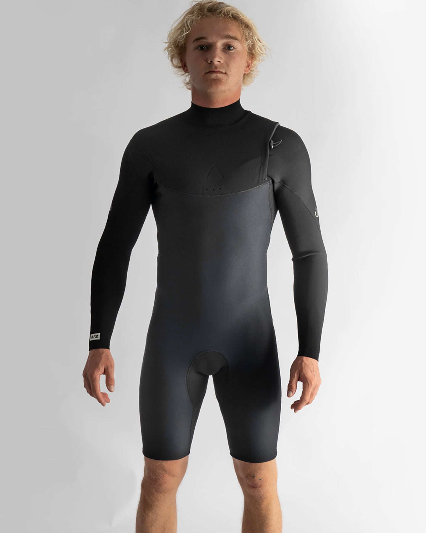 Follow Zipperless 2/2mm L/S Springy - Black